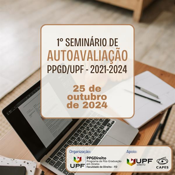 Seminário de Autoavaliação - 25 de outubro de 2024