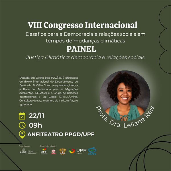 VIII Congresso Internacional 21 e 22 de novembro