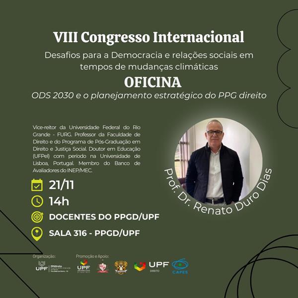 VIII Congresso Internacional 21 e 22 de novembro