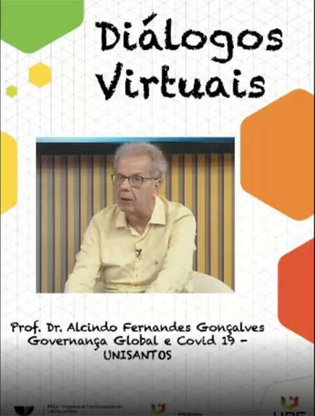 Diálogos Virtuais - Prof. Dr. Alcindo Fernandes Gonçalves Dia 29 de junho de 2020