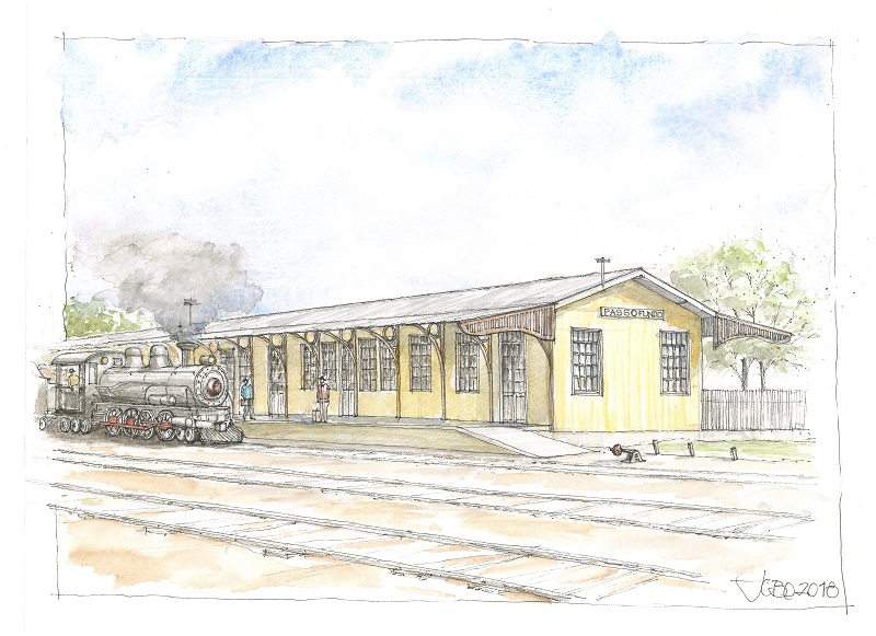 Exposição na Galeria Estação da Arte resgata a importância da Gare