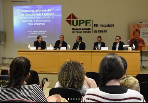 Palestra sobre "Derechos humanos y la responsabilidad internacional de entes no estatales" Dias 12 e 13 de setembro de 2018