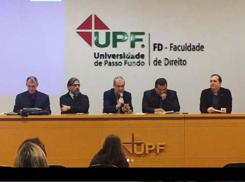 Palestras sobre "Meio Ambiente e Consumo" e "Estado de Direito e Patriostismo Constitucional em Kant e Hegel" Dia 31 de agosto de 2018
