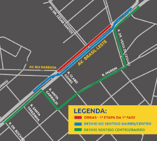 Atenção vestibulandos: obras na Avenida Brasil alteram tráfego para a UPF