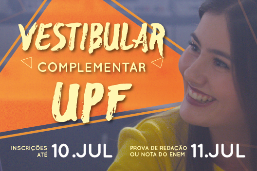 Último dia de inscrição no Vestibular Complementar UPF