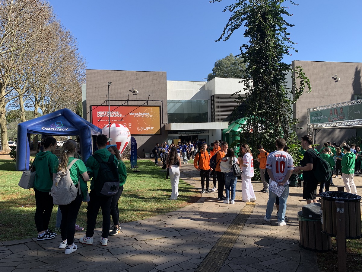UPF recebe candidatos de mais de 250 municípios para o Vestibular de Inverno